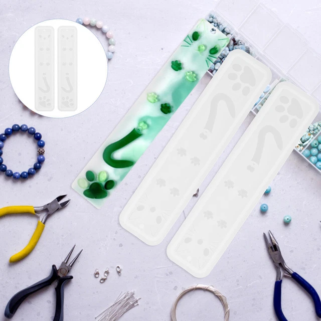 Ornament Resin Mold Bookmark Handicraft Maker Bookmark Silicone Mold Epoxy Resin