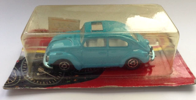 MAJORETTE VOLKSWAGEN COCCINELLE N°202 Ech 1/60 Bleu Neuve EUR 50,00 - FR