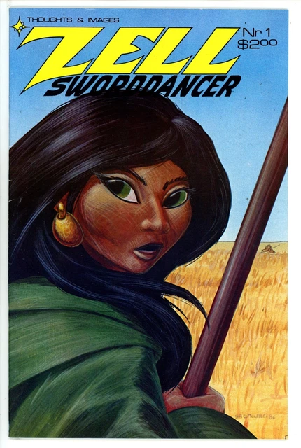 Zell, Sworddancer #1 Thoughts & Images (1986)