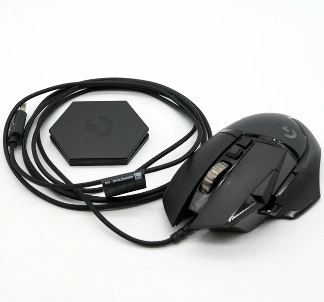 Logitech G502 HERO High-Performance Gaming Maus 25K DPI optischem Sensor RGB