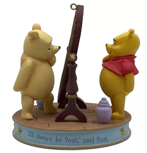 Christmas Ornament Hallmark Winnie the Pooh I'll Always be Pooh Pre-owned in Box