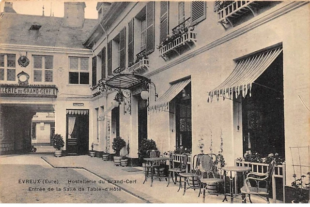 27 - EVREUX - SAN43321 - Hostellerie du Grand Cerf - Entrée de la Salle de Tab