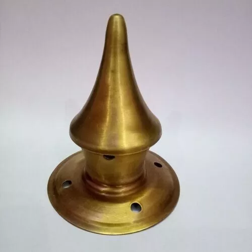 Pickelhaube SPIKE Helmet Brass Point Top  Replica spike Imperial German WW1 ERA