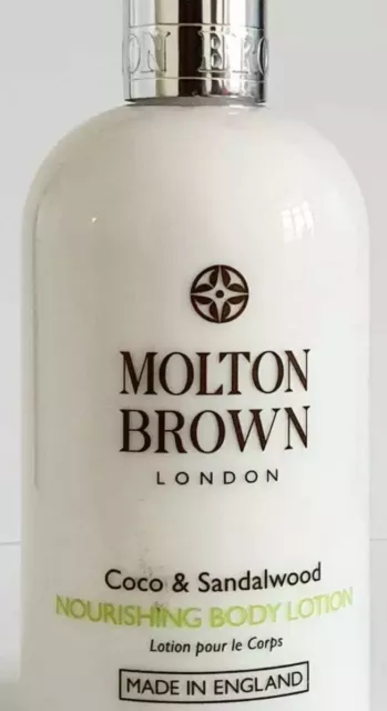 Molton Brown Coco & Sandalwood Nourishing Body Lotion 3x 100ml Total 300ml U/L