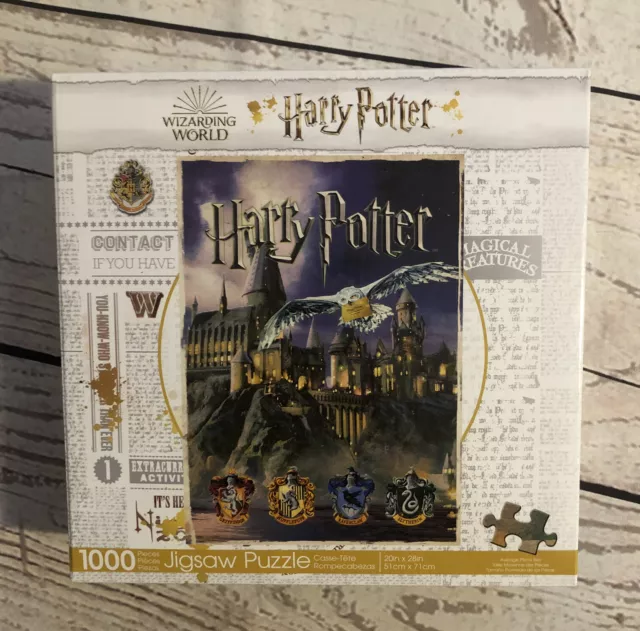 Harry Potter Wizarding World Aquarius 1000 Pieces Jigsaw Puzzle New