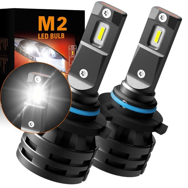 2X 9006 AUXITO HB4 Headlights LED Kit Bulbs Low Beam 6000K Power High CSP