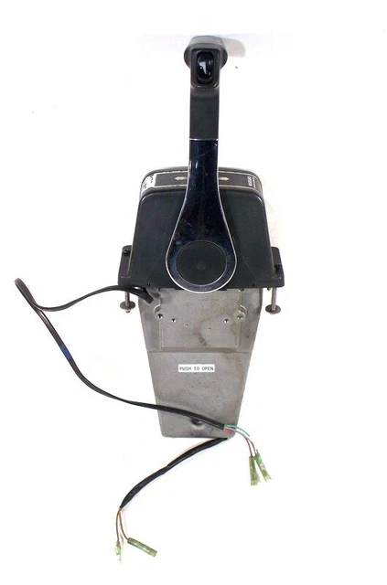 SUZUKI MARINE BINNACLE Top Mount Single Lever Control Box W/ Trim ...