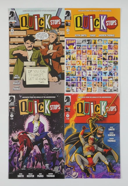 Quick Stops #1-4 VF/NM complete series Dark Horse Kevin Smith Silent Bob set 2 3