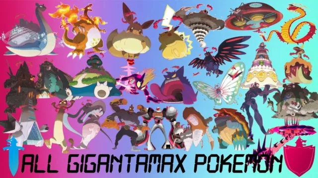 All Gigantamax Square Shiny Pokemon (6IV) Sword/Shield/Home- All Shiny GMAX
