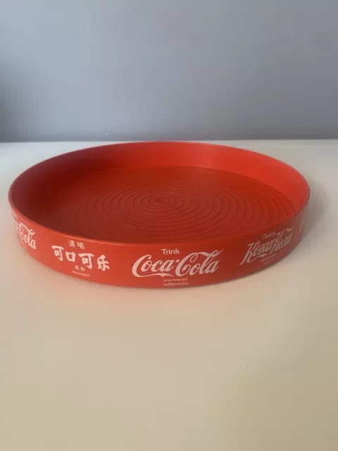 Raro Vassoio Pubblicitario Coca-Cola