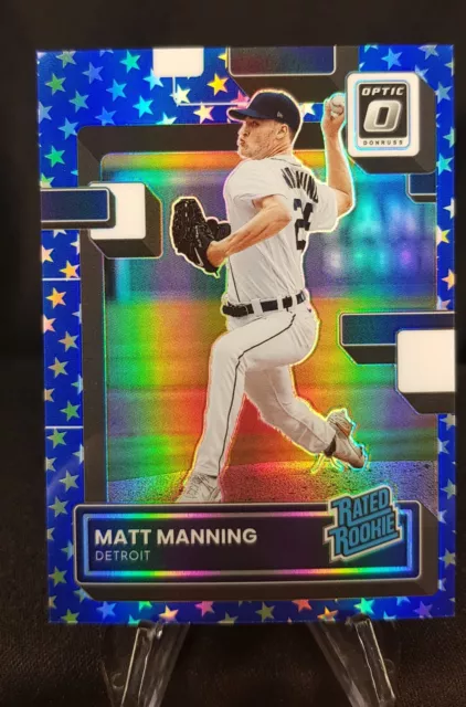 2022 Panini Donruss Optic - Matt Manning - Rookie Spirit of '76 - Tigers/76