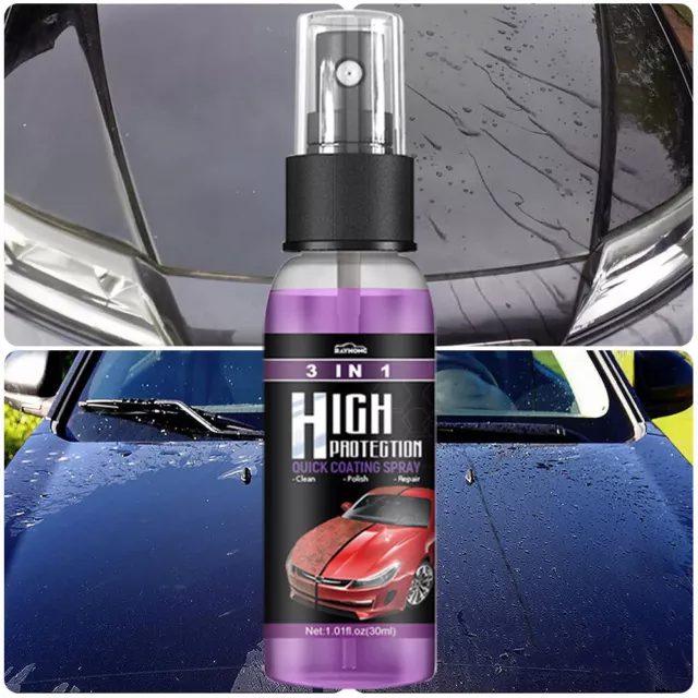 5PACK HIGH PROTECTION Quick Car Coat Ceramic 3 in 1 Coating Spray  Hydrophobic DE EUR 18,95 - PicClick DE