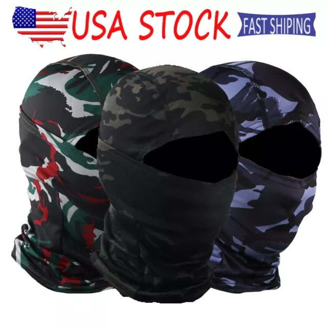 Tactical Balaclava Face Mask Scarf Shield Neck Gaiter Bandana Headwear Outdoor