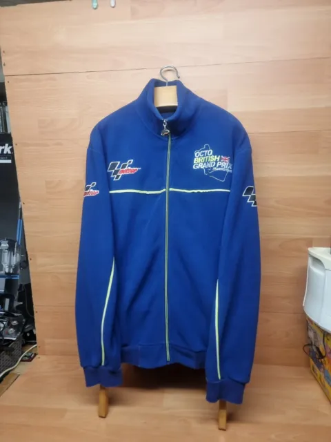 Official Moto GP British Grand Prix Silverstone Fleece Jacket Size xl