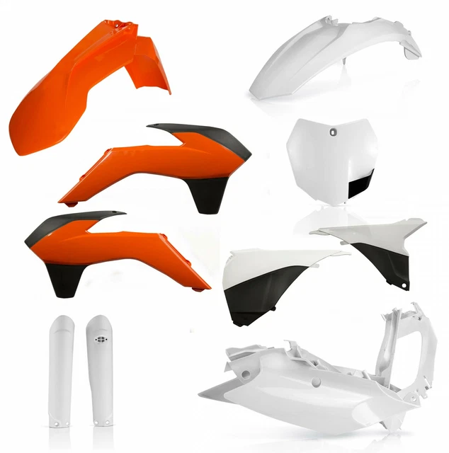 Acerbis Full Plastic Kit (Flo Orange) KTM SX/XC 13-15
