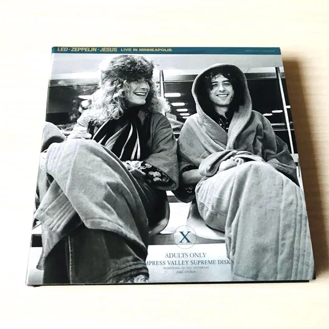 LED ZEPPELIN BLACK Lily Of Iscariot Jesus Rare Concert Cding