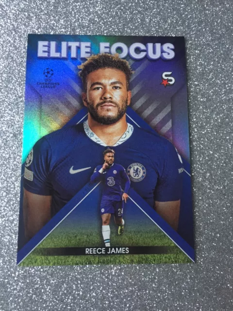Topps Superstars 2022/23 Reece James Chelsea Elite Fokuskarte