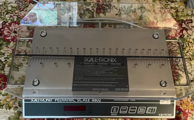 Welch Allyn Scale-Tronix 4802 Pediatric Medical Infant Baby Scale - Works Great