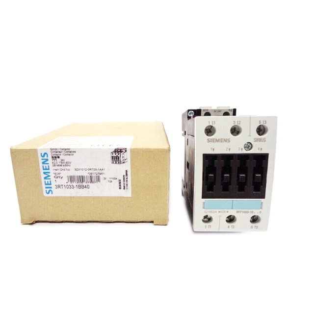 New Siemens 3RT2026-1BB40 Replace 3RT1033-1BB40 Contactor And Motor-Starter