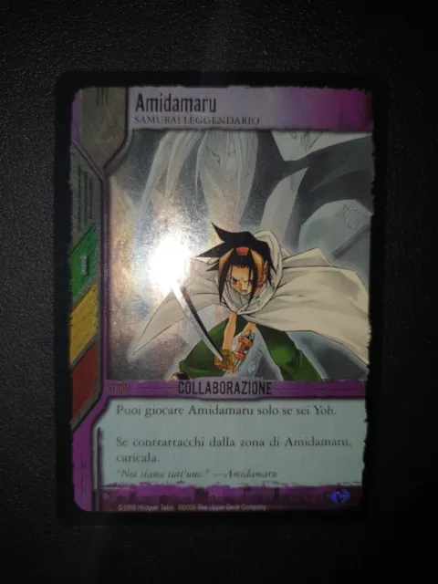 Shaman King Reincarnation Amidamaru Ghost Rare Card Upper Deck