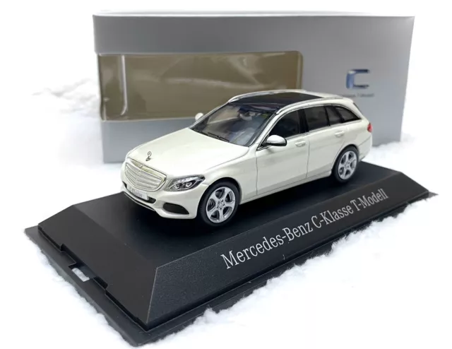 Mercedes S205 C-class T-model estate Exclus. silver diecast model