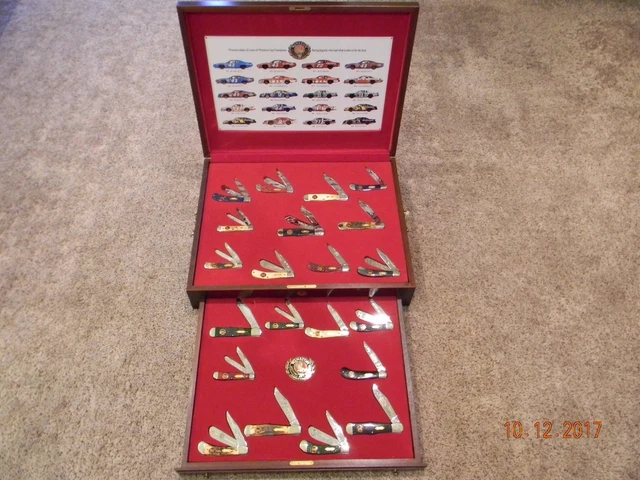 CASE XX NASCAR Winston Cup Champs 21 Knife 20th Anniversary