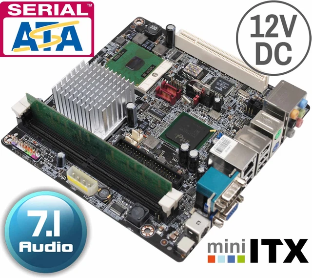Carte Mère Mini Itx Carte Mère Lga 1155, Nvme Wifi M.2 Vga Hd Sortie 10