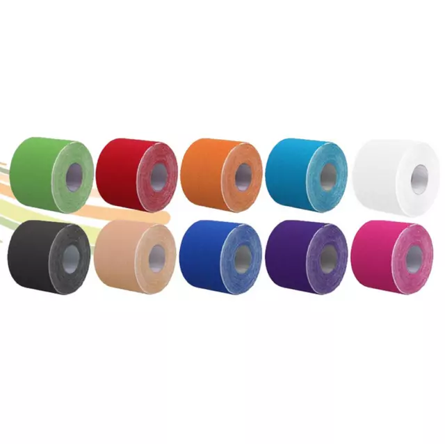 Men Women Roll Kinesiology Sports Tape Muscles Care Elastic Physio Therapeutic
