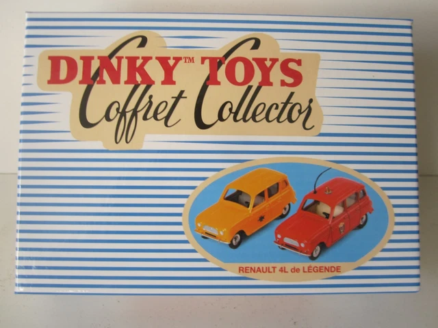 DINKY TOYS (Rééd. Atlas) Coffret Collector RENAULT 4L de Légende (2012