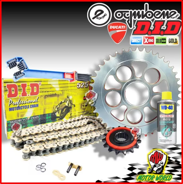 Kit Trasmissione Catena Did Corona Pignone Ducati Streetfighter 848 2015