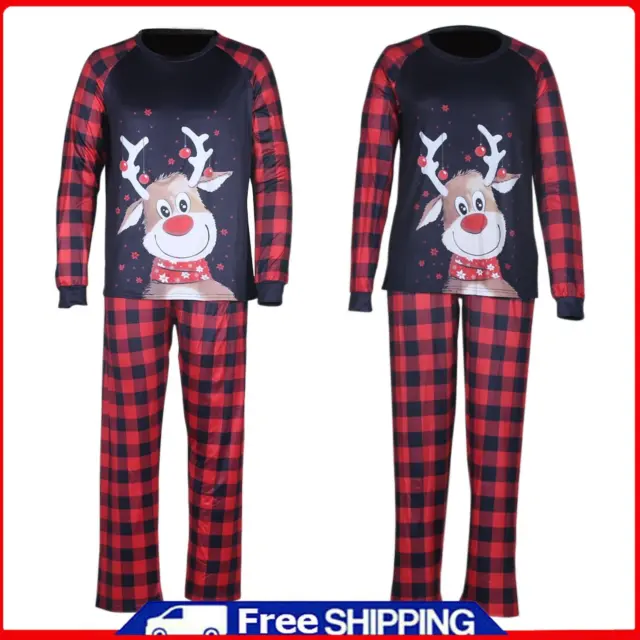 Christmas Family Pajamas - Holiday Xmas Family Matching Sleepwear Pjs Set Gifts