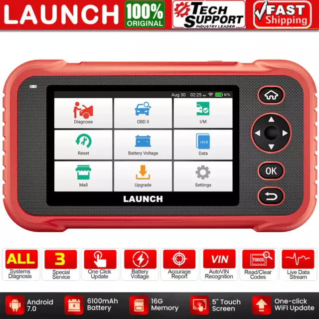 2024 Launch CRP123E PLUS Profi KFZ Diagnosegerät ALLE System Auto OBD2 Scanner