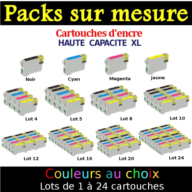 Cartouches Encre pour EPSON STYLUS SX - 105