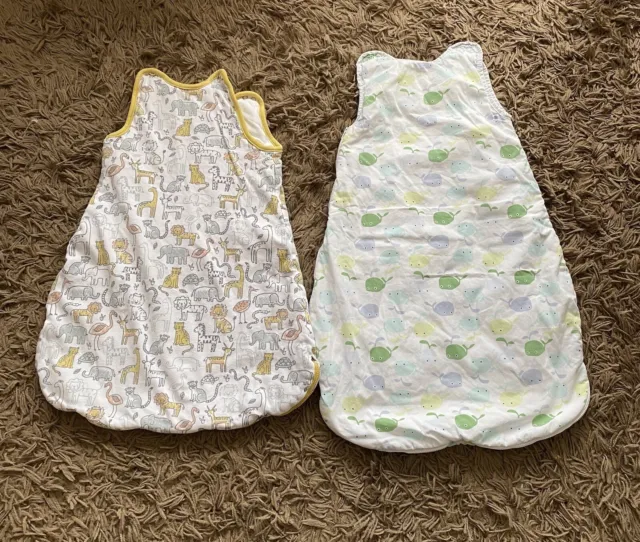 2 sacos de dormir para bebé de 0 a 6 meses 2,5 tog