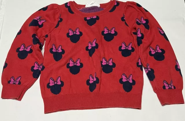 Baby Gap Minnie Mouse Disney Sweater 5 Years 5T