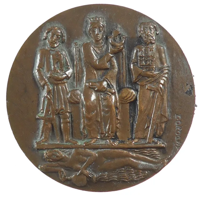 Frankreich 60TH Jubiläum Of The Kommission Du Vieux Paris Bronze 50mm Von Dropsy
