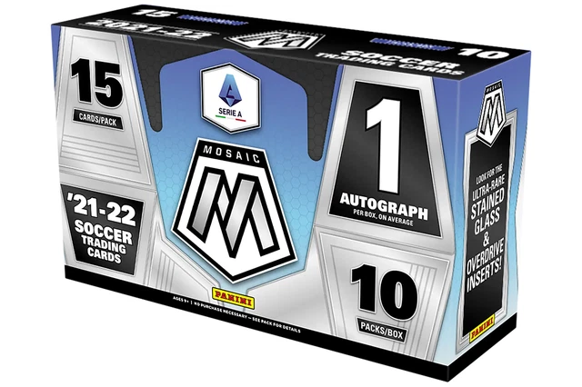 その他 2021-22 PANINI MOSAIC SERIE A hobby box 2022 PANINI SOCCER Mosaic Serie A Hobby Box $374.99