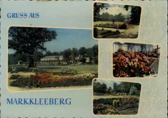 Markkleeberg bei Leipzig Ansichtskarte DDR Mehrbild-AK color Postkarte um 1960