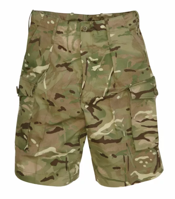 Genuine NEW British Army MTP Camouflage Combat Shorts - Various small sizes