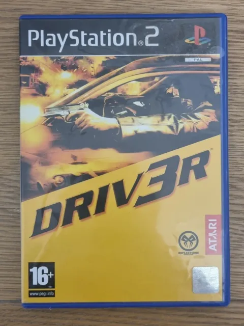 Driv3r - Playstation 2 (PS2) - PAL - No Manual