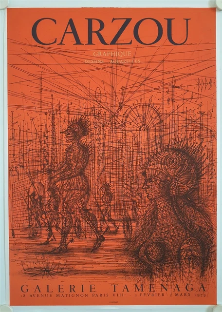 ARMAN AFFICHE EXPO Litho 1971 Galerie De La Salle Exhibition Poster EUR 150,00 - FR