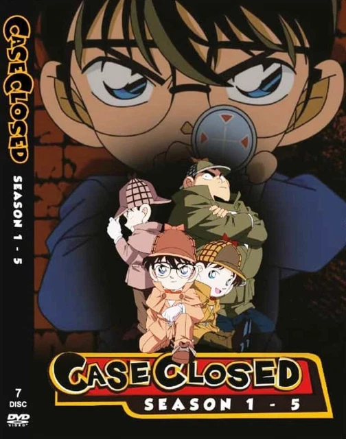 DETECTIVE CONAN CASE Closed Season 15 Series Anime DVD [English Dub