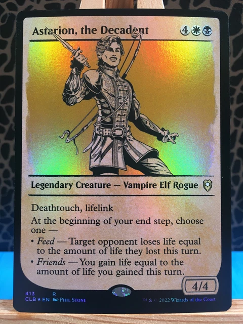 FOIL Astarion, The Decadent - Commander - MTG - Magic: The Gathering (Near Mint)