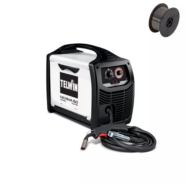 Telwin Maxima Synergic 160 - Saldatrice a Filo Inverter MIG MAG FLUX BRA