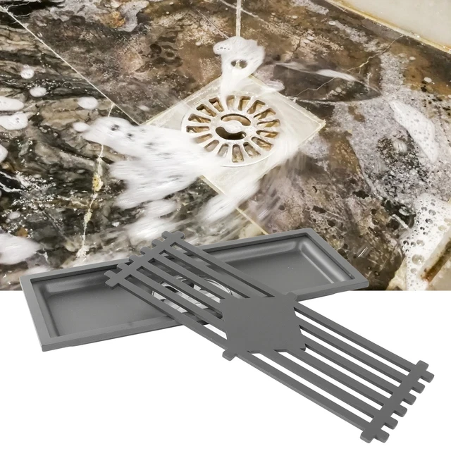 Drain De Sol Acier Inoxydable 160mm - Siphon Anti-Blocage Pour Balcon Et Jardin