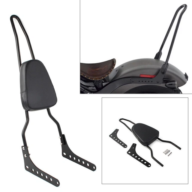 Sissy Bars Passenger Backrest For Harley Softail FLDE FLHC Street Bob 2018-2020