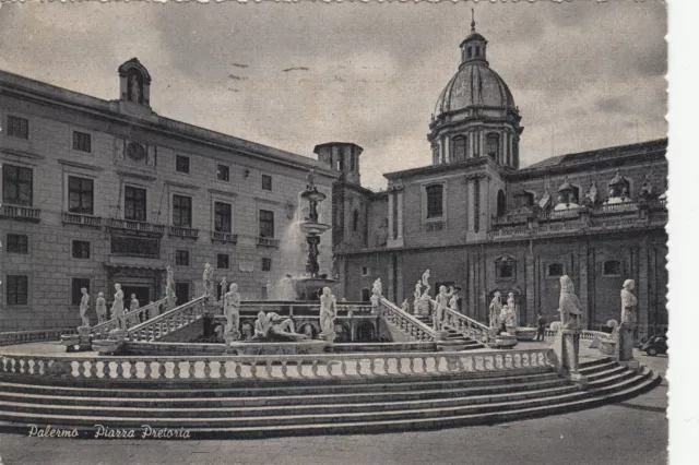 Ng0721 - Palermo - Piazza Pretoria  Viaggiata