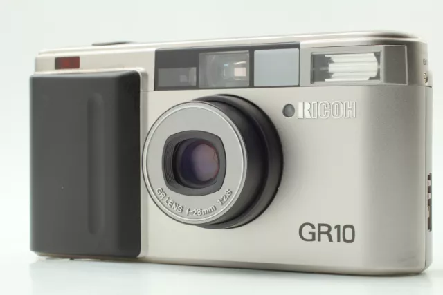 Read【Near MINT】Ricoh GR10 Silver 28mm F2.8 Point & Shoot 35mm Film Camera JAPAN