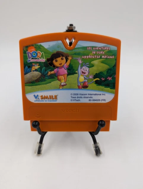 Jeu VTech V.Smile - Les Aventures De Dora Apprentie Meccano - Très Bon état Complet