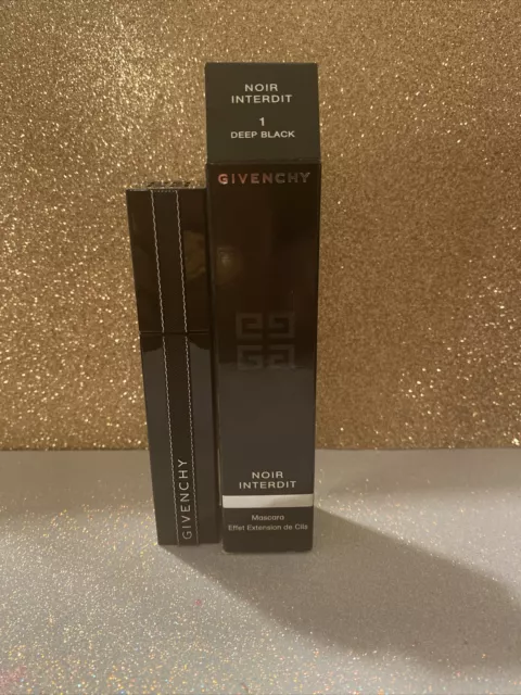 Givenchy Noir Interdit Mascara 1 Deep Black .31 oz Full size NEW BOXED 2